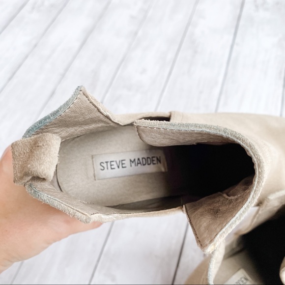 Steve Madden Naomi Suede Leather Booties Size 6 - Picture 6 of 8